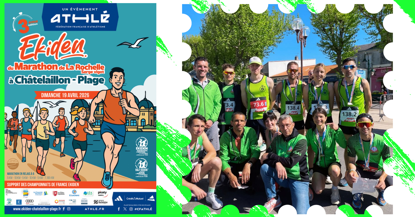 Trois équipes "vertes" à Chatelaillon