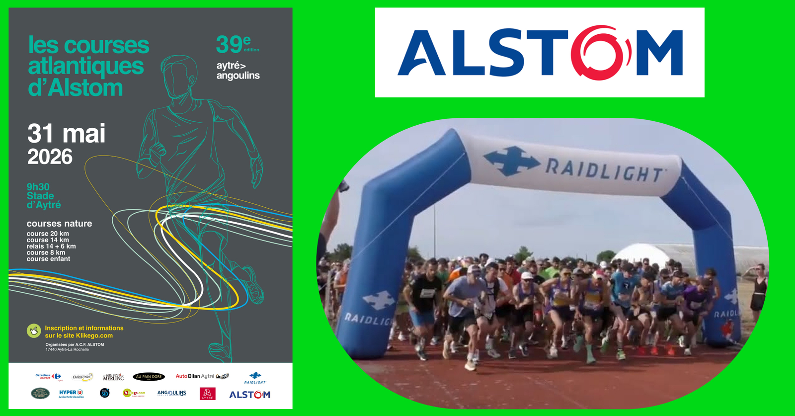 Des podiums pour nos coureurs sur les Courses d'Alstom
