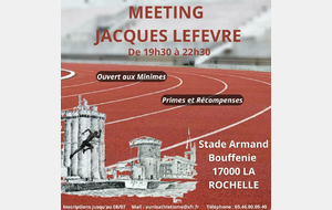 8 Aigrefeuillais au Meeting JACQUES LEFEVRE