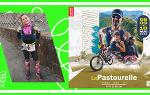 Stéphanie finisher de la Pastourelle