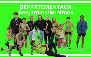 Podiums et titres pour nos Benjamins/Minimes à Saintes