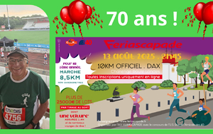 10km de Dax pour les 70 ans de Didier