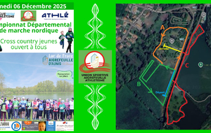 Championnat Départemental de marche nordique et cross jeunes