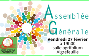 Assemblée Générale de notre club
