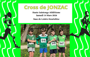 Dix Aigrefeuillais à Jonzac pour clôturer la saison des cross