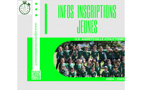 INFOS INSCRIPTIONS