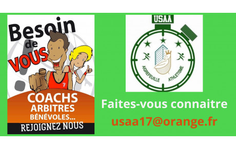 Le club recherche des bénévoles !