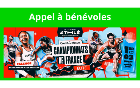 Appel à bénévoles