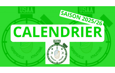 Calendrier 2025/26