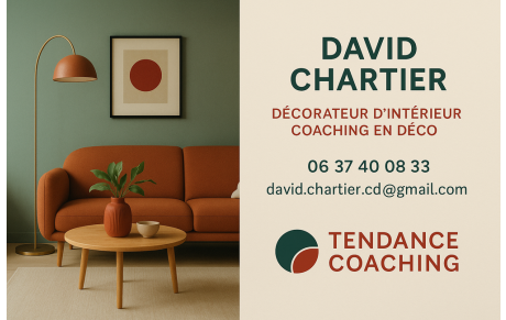 TENDANCE DESIGN DAVID CHARTIER